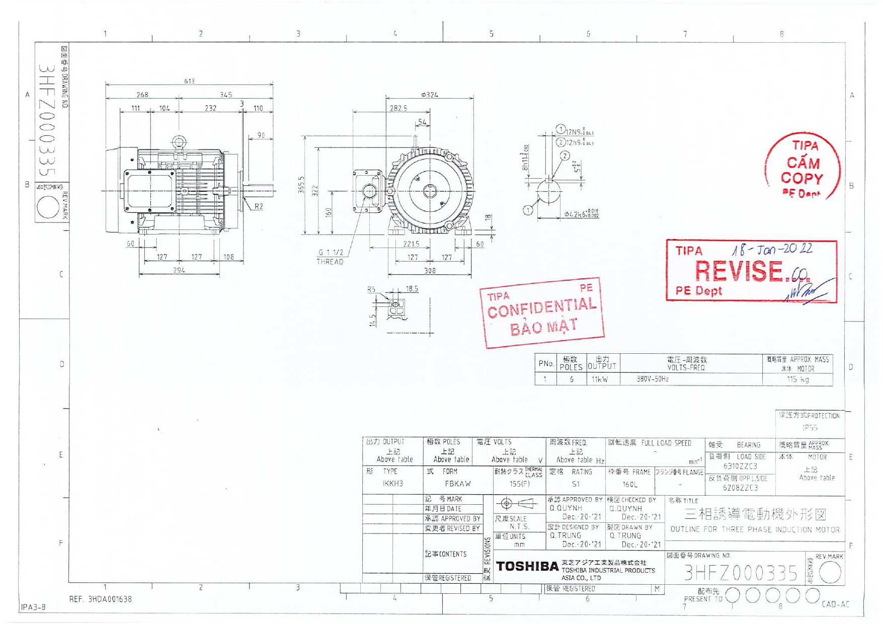 Dong-Co-Dien-TOSHIBA-IE3-11KW-6-Cuc-Chan-De