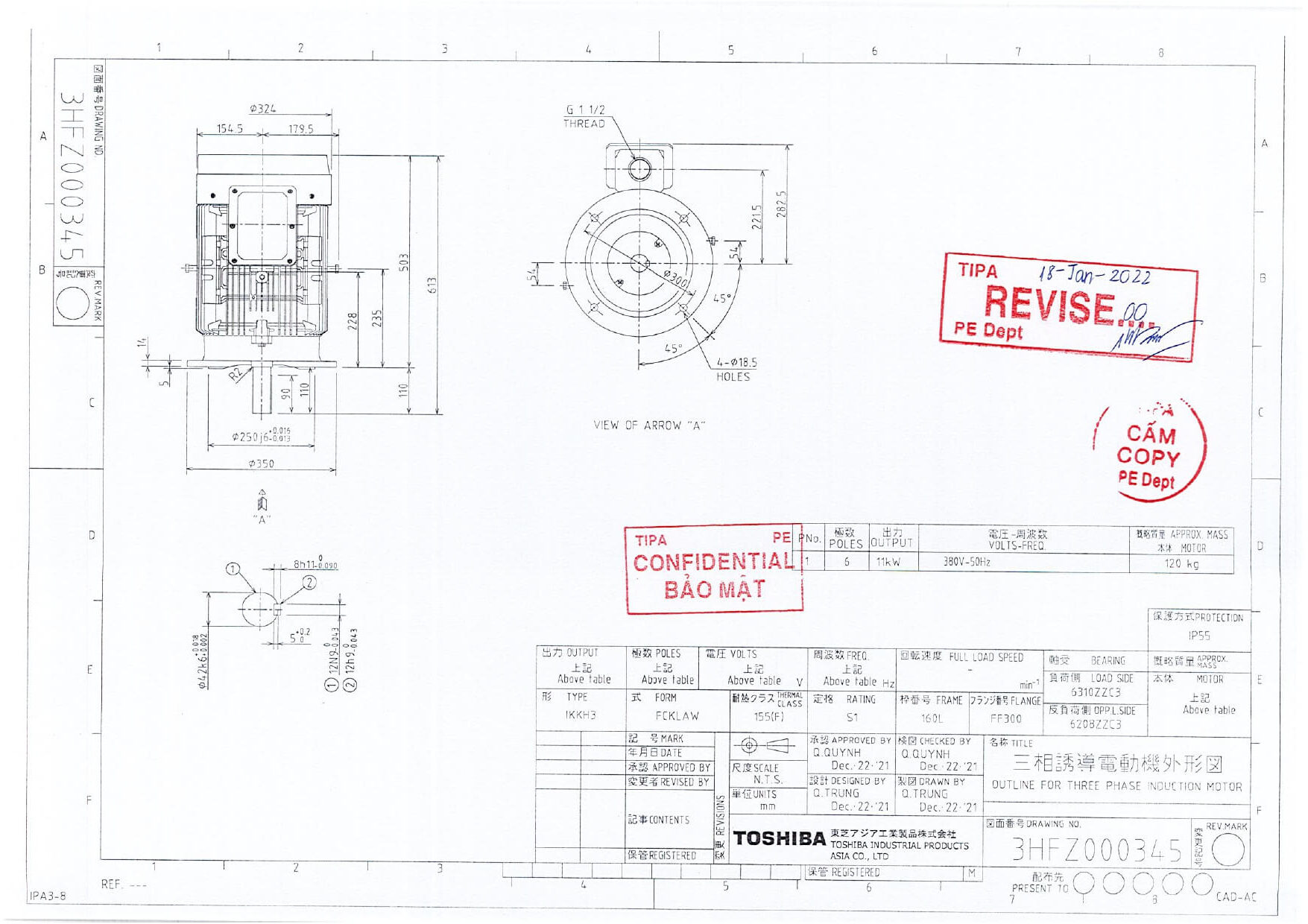 Dong-Co-Dien-TOSHIBA-IE3-11KW-6-Cuc-Mat-Bich