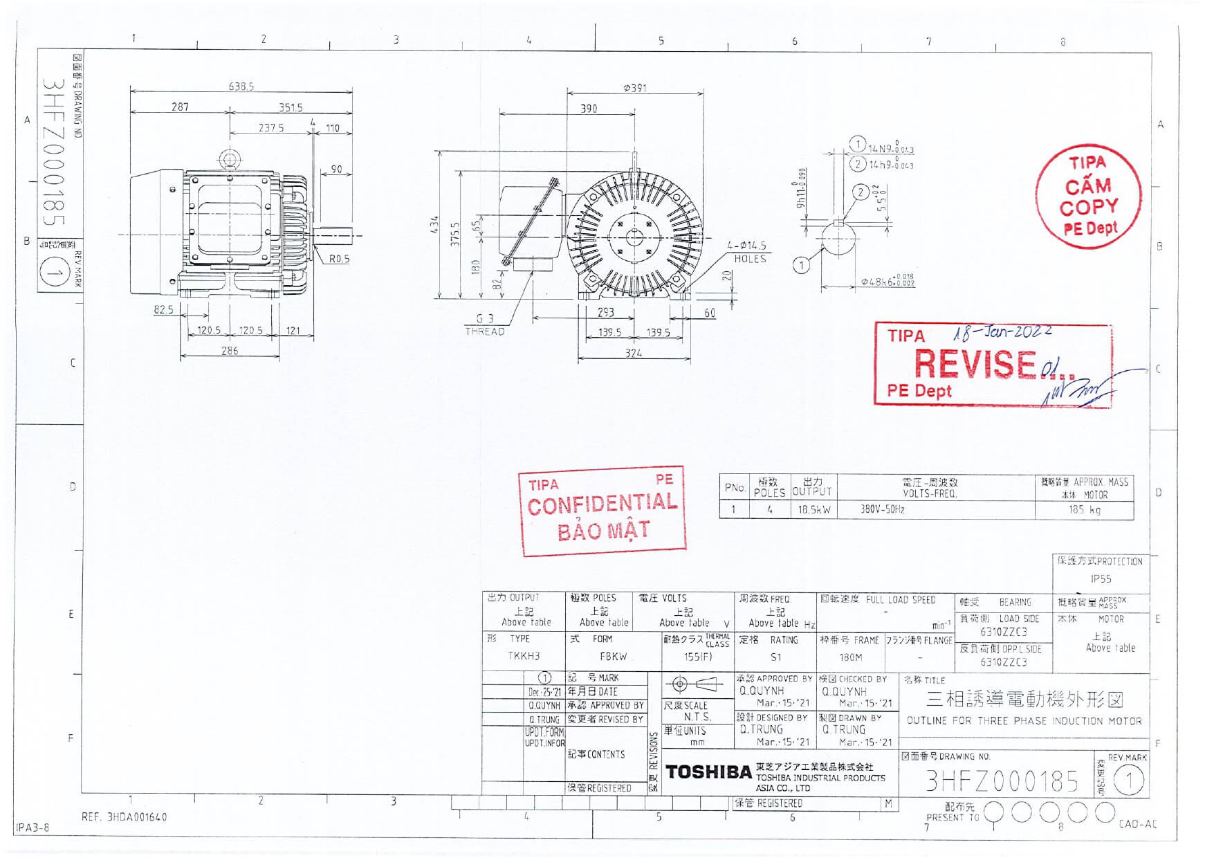 Dong-Co-Dien-TOSHIBA-IE3-18.5KW-4-Cuc-Chan-De