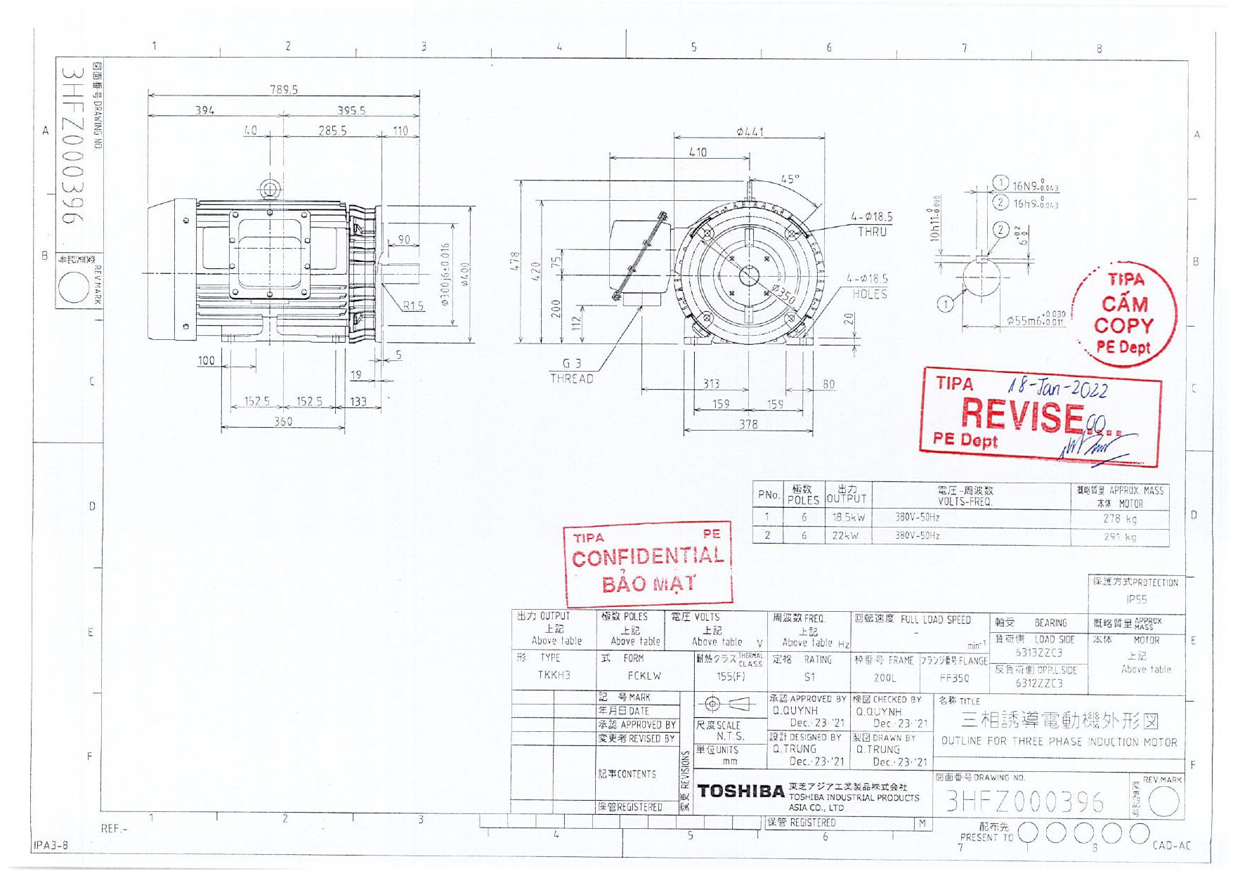 Dong-Co-Dien-TOSHIBA-IE3-18.5KW-6-Cuc-Chan-De