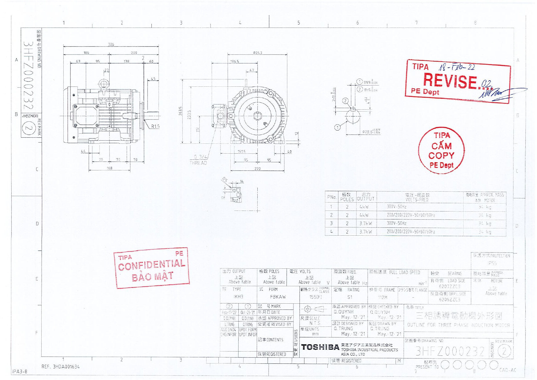 Dong-Co-Dien-TOSHIBA-IE3-3.7KW-2-Cuc-Chan-De