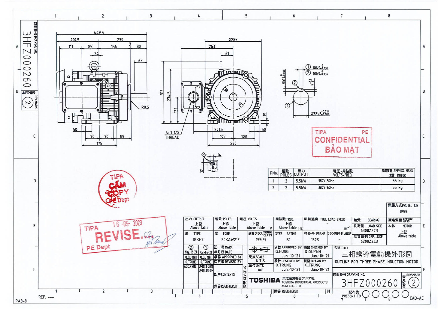 Dong-Co-Dien-TOSHIBA-IE3-5.5KW-2-Cuc-Chan-De