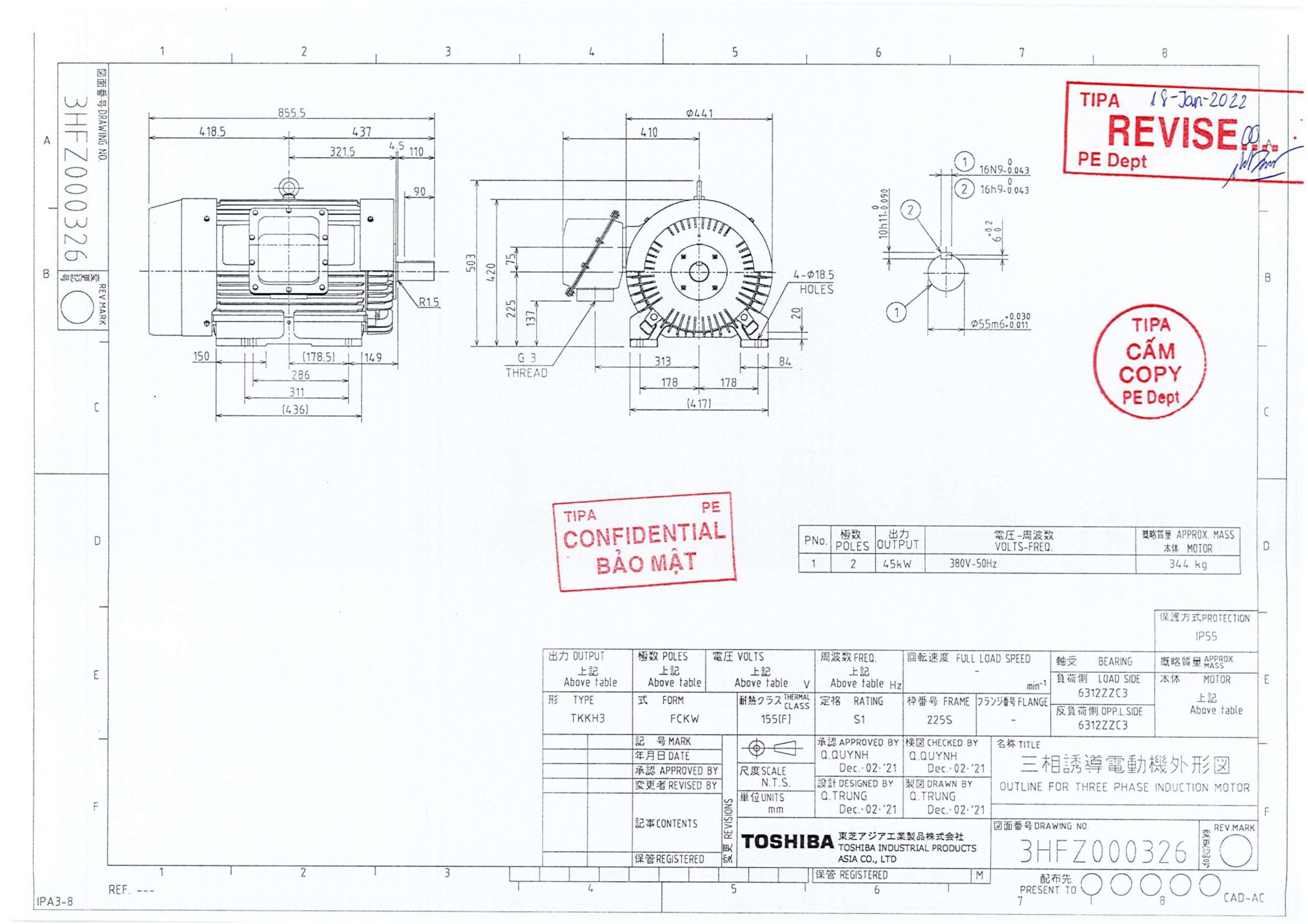 ban-ve-dong-co-dien-toshiba-ie3-45kw-2-cuc-chan-de