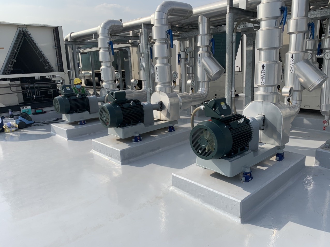 motor toshiba ie3 ứng dụng trong hệ thống làm lạnh